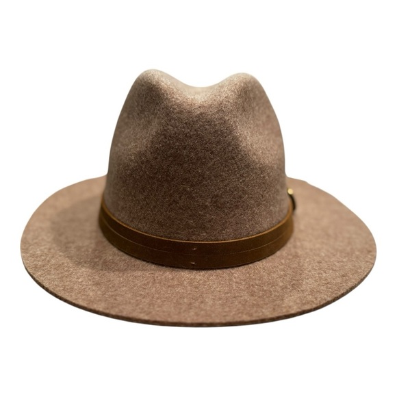 Frye Accessories - 🧢 Frye Felt Tall Crown Fedora – Tumbleweed Tan – Size M/L New
